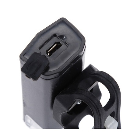 Kit far si stop bicicleta, LED, reincarcabile USB, 1200 mAh, rezistente la apa [3]