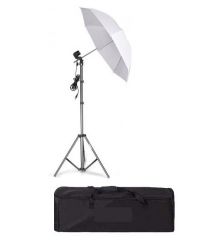 ECHIPAMENTE FOTO - Umbrela cu trepied reglabil 200 cm, fara bec, geanta de transport inclusa