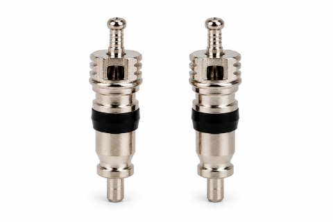 Kit intretinere valve roti, 2 nuclee ventil tip auto si 2 capace protectie anti-praf [1]