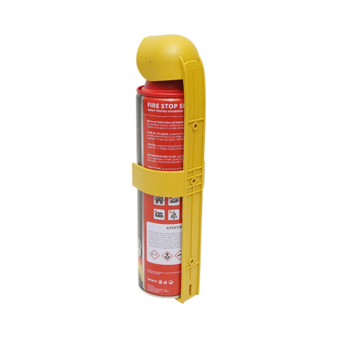 Kit siguranta auto complet – geanta depozitare, extinctor spray 1000 ml, 2 triunghiuri reflectorizante, vesta reflectorizanta galbena si trusa sanitara auto, set obligatoriu pentru autoturisme [7]