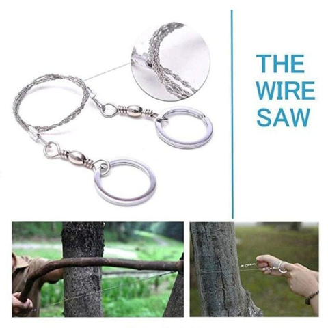 Kit supravietuire 13 in 1 pentru camping si urgente, trusa compacta cu busola, lanterna, cutit pliabil, laser si accesorii outdoor [14]