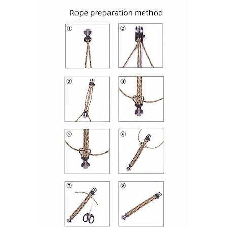 Kit Supravietuire de camping tip Bratara Survival 5in1 - Multicolor [4]