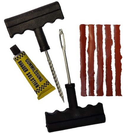 Alte articole auto - Kit vulcanizare auto la rece, depanare cu snur, adeziv cauciuc, reparare anvelope
