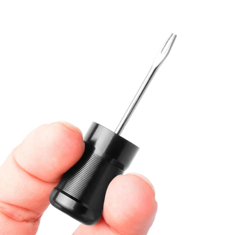 Kit vulcanizare auto pentru reparare anvelope, cauciuc/otel inoxidabil, 5 snururi, 1 unealta, usor de utilizat, 67x18 mm [2]