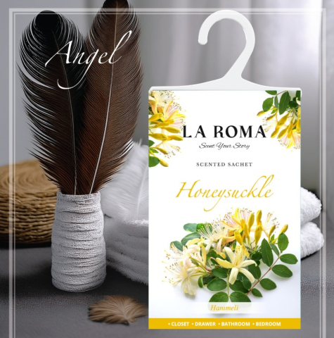 Odorizant pentru dulap La Roma – Caprifoi, Aromă Florală și Delicată pentru Haine Proaspăt Parfumate, Inspirată din Grădinile Sălbatice ale Mediteranei [2]