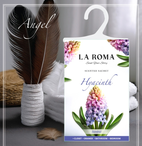 Odorizant pentru dulap La Roma – Hyacinth (Zambilă), Aromă Florală și Proaspătă pentru Haine Proaspăt Parfumate, Inspirată din Grădinile Primăvăratice ale Mediteranei [2]