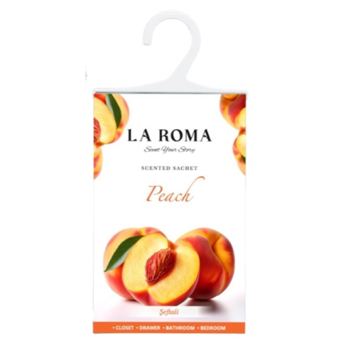 Odorizante - Odorizant pentru dulap La Roma – Piersică, Aromă Fructată și Catifelată pentru Haine Proaspăt Parfumate, Inspirată din Dulceața Verii Mediteraneene