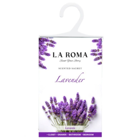 Odorizante - Odorizant pentru dulap La Roma – Soft Lavanda, Aromă Calmă și Florală pentru Haine Proaspăt Parfumate, Inspirată din Tranquilitatea Câmpurilor Provensale