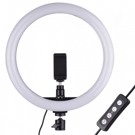 Ring Light - Lampa circulara LED 30 cm diametru, fara trepied