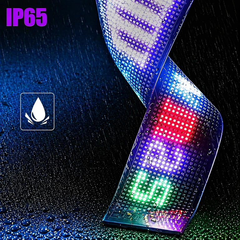 Lampă de afișare cu bandă LED auto IP65 19x89cm [7]