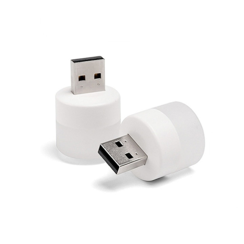 Lampa de veghe USB LED compacta, lumina ambientala discreta, consum redus, design minimalist, portabila, alb [5]