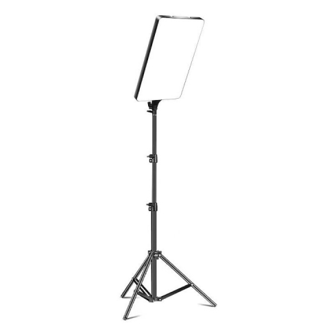 Panouri Led - Lampa LED profesionala 47x28 cm, trepied reglabil 200 cm inclus, telecomanda bluetooth, intensitate culori reglabila,