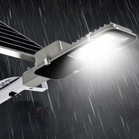 Lampa solara 146 LED cu panou, telecomanda control, rezistenta la apa, IP66, putere 800W [3]