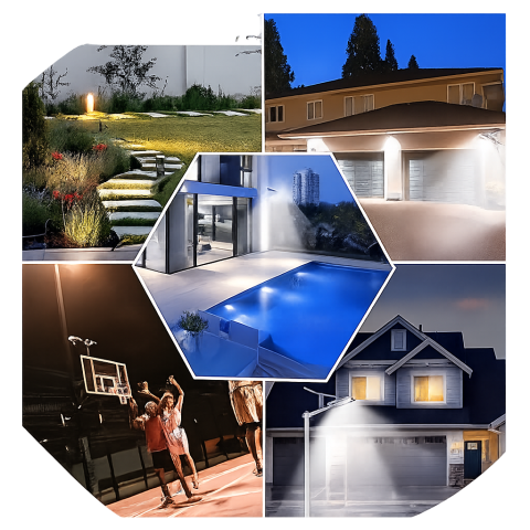 Lampa solara stradala 300W, 299 LED-uri, panou solar separat, telecomanda, stalp de montaj, iluminare exterior pentru curte, gradina, alei si parcari [4]