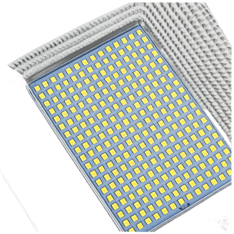 Lampa solara stradala 300W, 299 LED-uri, panou solar separat, telecomanda, stalp de montaj, iluminare exterior pentru curte, gradina, alei si parcari [6]