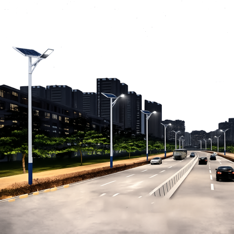 Lampa solara stradala 300W, 299 LED-uri, panou solar separat, telecomanda, stalp de montaj, iluminare exterior pentru curte, gradina, alei si parcari [2]
