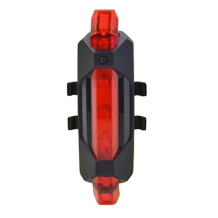 Faruri LED - Lampa stop LED pentru bicicleta cu incarcare USB,baterie 1200 mAh
