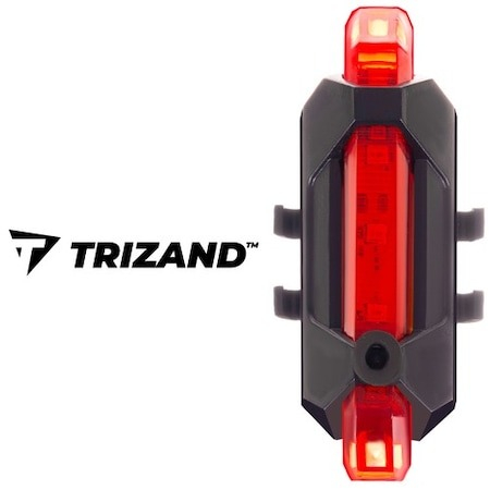Lampa stop LED pentru bicicleta cu incarcare USB,baterie 1200 mAh [6]