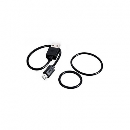 Lampa stop LED pentru bicicleta cu incarcare USB,baterie 1200 mAh, culori rosu,albastru [2]