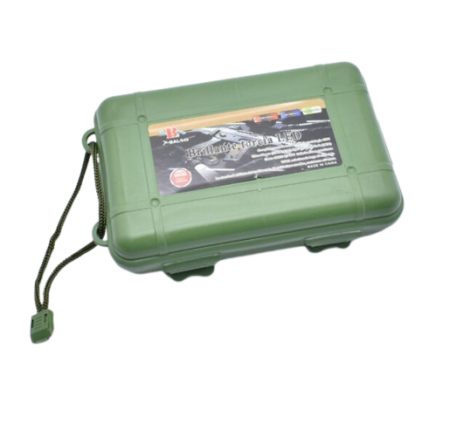 Set 2 lanterne LED cu acumulatori,suport prindere pentru bicicleta si cutie de depozitare inclusa [2]