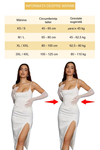 Lenjerie modelatoare talie inalta compresie abdomen si efect lifting posterior, fara cusaturi, negru, marime M [9]