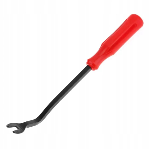 ARTICOLE AUTO - Levier extractor clipsuri auto 22,5 cm, unealta pentru demontare tapiterie, panouri si ornamente, varf metalic profilat, maner ergonomic