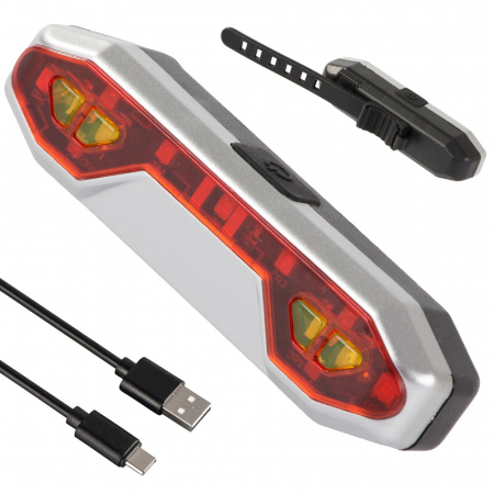 Faruri LED - Lumina stop LED spate pentru bicicleta, accesorii incluse
