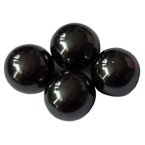 Magneti sferici ceramici antistres, bila neagra lucioasa, set 4 bucati, diametru 18 mm [2]