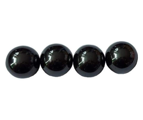 Magneti sferici ceramici antistres, bila neagra lucioasa, set 4 bucati, diametru 24.5 mm [1]