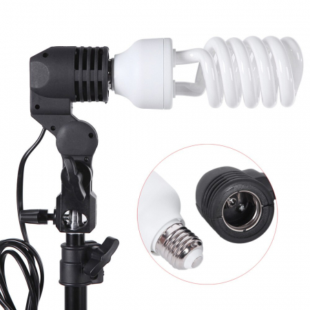 Kit studio,foto,lumini,3 umbrele,suport fundal 2x3m,3 panze fundal multicolore + 3 becuri 45W [4]