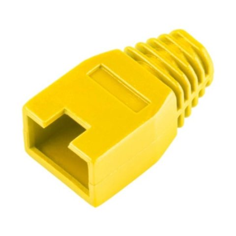 Instrumente LAN - Manson de protectie pentru mufe internet, RJ 45 - Galben