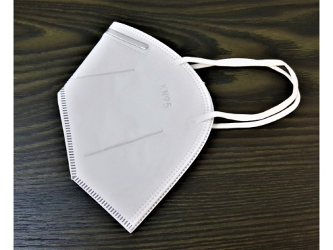 Masca de protectie KN95, unica folosinta, alb [6]