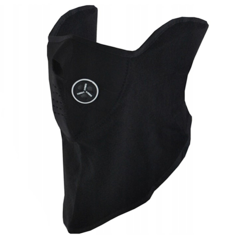 Protectie si siguranta - Masca termica  - pentru ski, motor, scooter, protectie pentru gat, fata si urechi, 57x25cm, negru