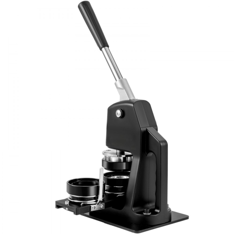 Masina  de facut insigne 2 in 1 de 25 mm si 58 mm, set 500 consumabile, taietor circular, aparat pentru insigne personalizate DIY [10]