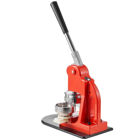 Masina de facut insigne 58 mm, kit complet 500 piese, matrita inclusa, maner ergonomic, ideal pentru branding, cadouri personalizate si proiecte DIY [10]