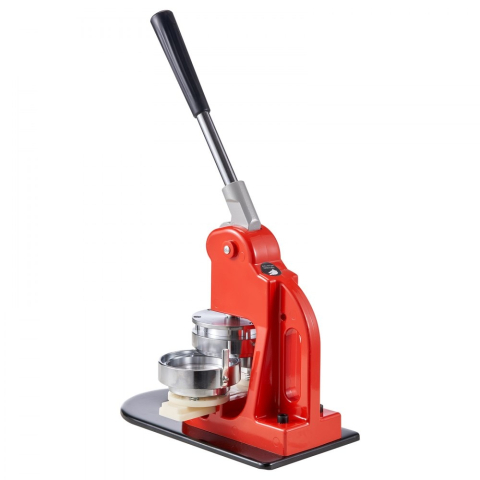 Masina de facut insigne 75 mm, kit complet 500 piese, matrita inclusa, maner ergonomic, ideal pentru branding, afise rotunde, activitati creative si proiecte DIY [10]