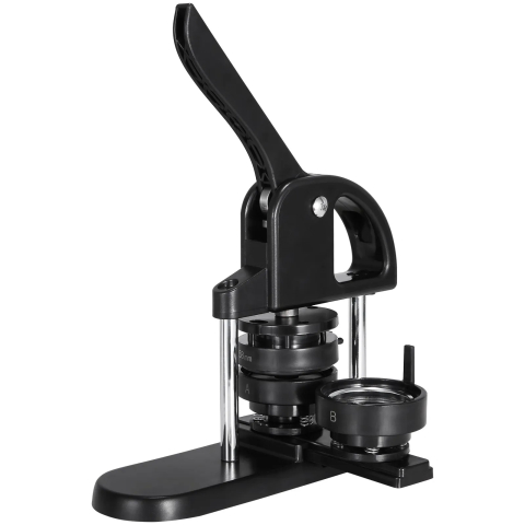 Masina de facut insigne, aparat 3 in 1 pentru insigne de 25,  32,  58 mm, kit 300 piese, ideal pentru proiecte DIY, evenimente si branding personalizat [2]