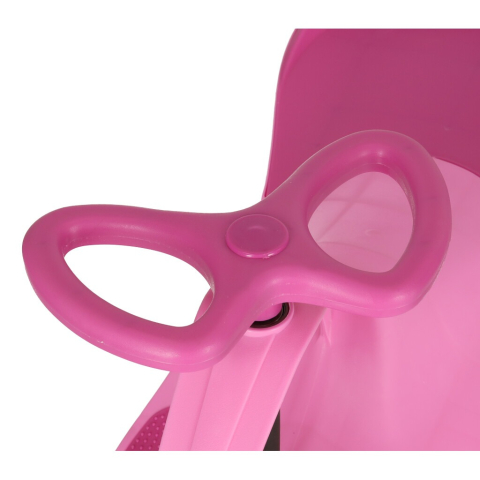 Masinuta pentru copii, fara pedale, maner ghidare, greutate maxima suportata 80 kg, 40 x 29.5 x 79.5 cm, roz [6]