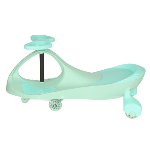 Masinuta pentru copii, fara pedale, maner ghidare, greutate maxima suportata 80 kg, 40 x 29.5 x 79.5 cm, turcoaz [6]