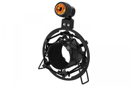 Microfon profesional cu condensator de studio si suport de prindere pe birou, BM700 [4]