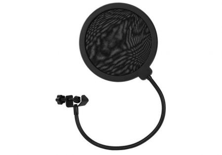 Microfon profesional cu condensator de studio si suport de prindere pe birou, BM700 [5]