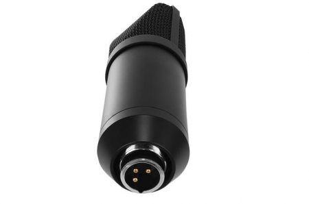 Microfon profesional cu condensator de studio si suport de prindere pe birou, BM700 [7]