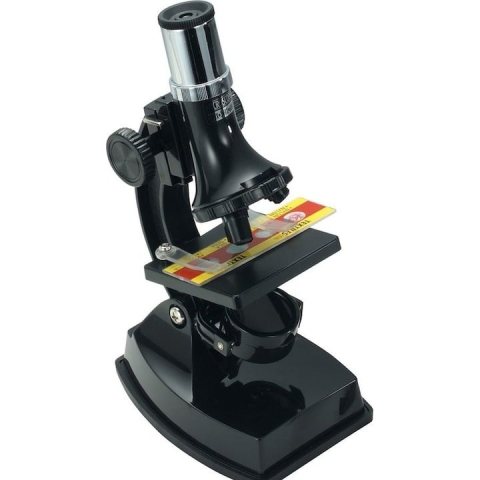 Microscop pentru copii multicolor, 100X si 300X, laborator educational cu accesorii complete, functie proiector 180°, lupa inclusa, 8 ani+ [3]