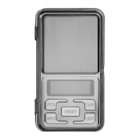 Mini cantar electronic de buzunar pentru bijuterii, monede si ingrediente, capacitate 500 g, precizie 0.1 g, 12 x 6 x 2 cm [3]