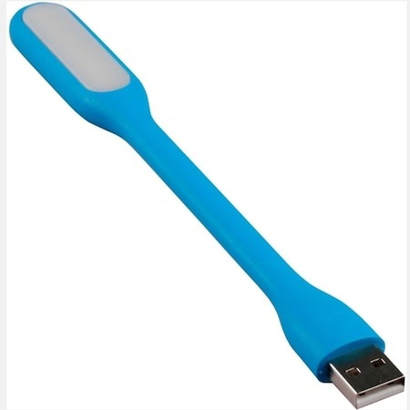 Gadgeturi - Mini lampa portabila,conectare USB,perfecta pentru birou - Albastru