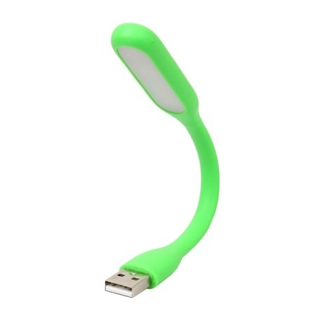 Gadgeturi - Mini lampa portabila,conectare USB,perfecta pentru birou - Verde
