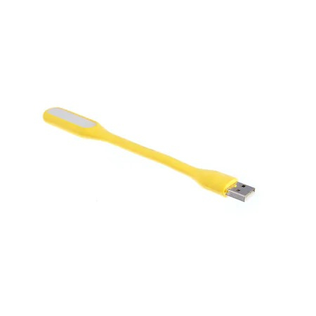 Gadgeturi - Mini lampa portabila,conectare USB,perfecta pentru birou - Galben