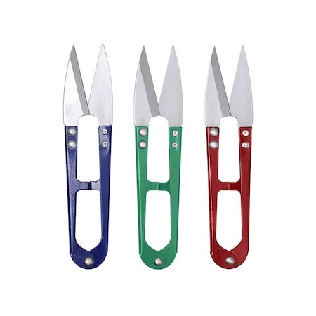 CASA & GRADINA - Mini taietor, foarfeca de croitorie, 12 cm - culoare aleatorie