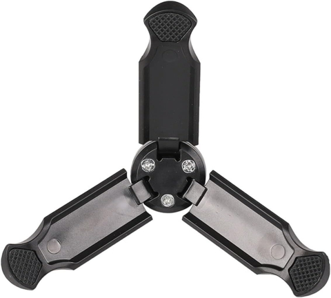 Mini trepied de birou cu cap cu bila rotativ 360°, 8.5 cm inaltime, montura 1/4 inch, ABS si metal, baza antialunecare, pentru telefon, webcam si camera digitala [3]