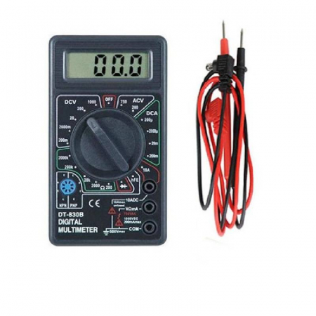Multimetre - Multimetru digital profesional,model DT-830B cu 2 cabluri de testare incluse